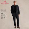 MONTAGUT Men's Autumn Wool Blend Business Suit Set