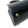 Used BVLGARIShoulder Bag Black Leather Women