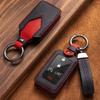 For Jeep Wagoneer 2021- 2022 for Grand Cherokee L 2020 2021 2022 2023 LeatherCar Key Case Cover Auto Car Accessories