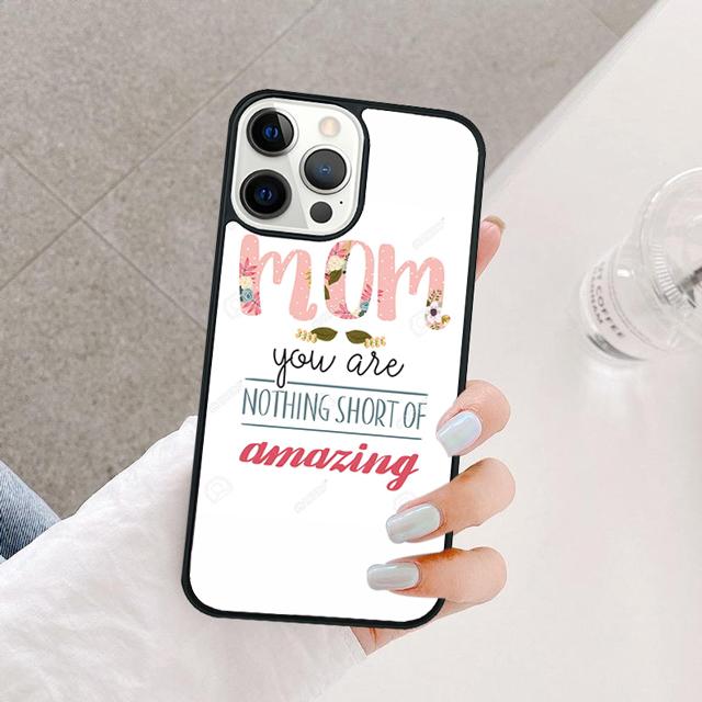 mom mother's day Phone Case Cover For iPhone 17 Air 15 16 14 13 12 Pro Max 11 Pro Max Plus Coque Shell