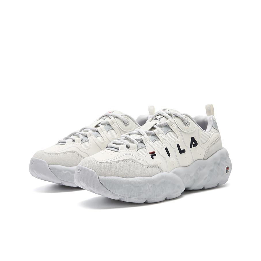 Fila Muffin Shoes Fashion Personality Trendy Retro Classic Versatile Sports Comfortable Wear-Resistant Lightweight Low-Top Casual Shoes F12W541106FWW