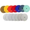 Konfor 125mm Wet Diamond Polishing Pads for Marble and Granite 7-Pack