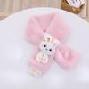 Thick Cold-Proof Collar Plush Children's Scarf All-match Scarves Wraps  Autumn and Winter
