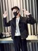 Men's Trendy Stand Collar Workwear Jacket - Cool & Casual Spring/Autumn Outerwear