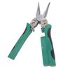 Electrical Pliers Multi Functional Wire Stripping Crimping Cutting Splitting Winding Pliers with Voltage Tester