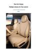 Zhiji R7 Universal Car Seat Cushion: Breathable, Ventilated, All-Season Cover.