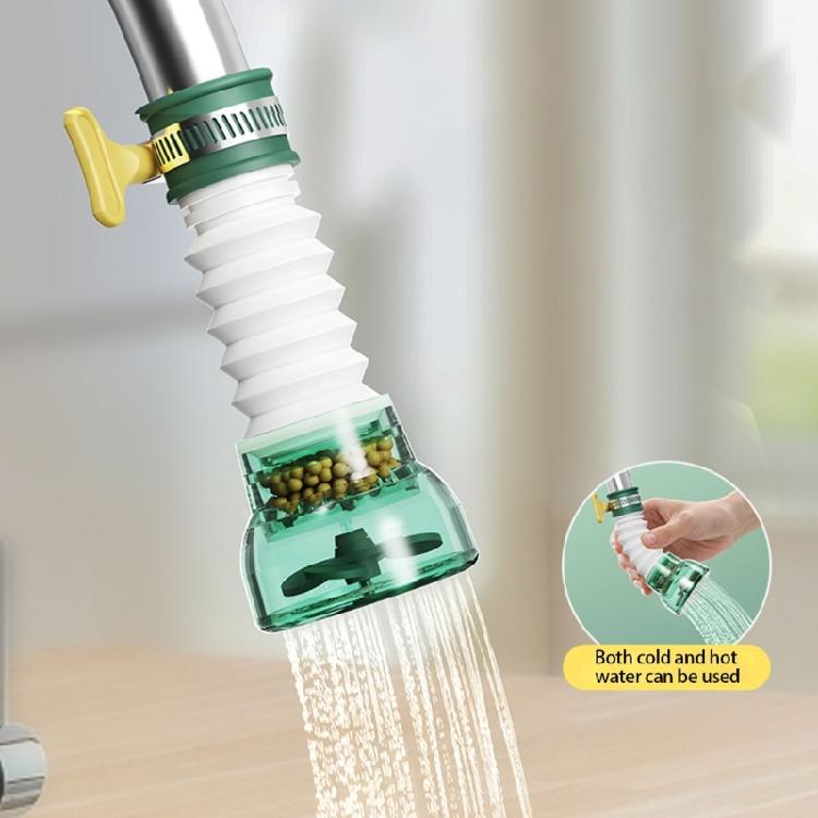 Flexible Sink Sprayers Extender 360 Degree Rotating Faucet Adapter Tap Nozzle with Filter For Dishwashing Experience