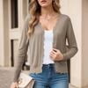 Tee Shirts Women Women Cardigan With Buttons And V Neck Lightweight And Summery Cardigan Women Elegant With Camisetas De Mujer