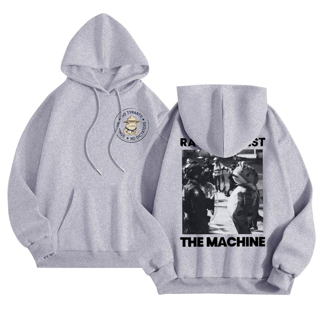 Ladies Fashion Casual Long Sleeve Printed Round Neck Hoodie Pullover Top