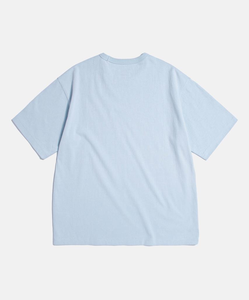 ESPIONAGE Cinema Logo Heavyweight Tee Ice Blue