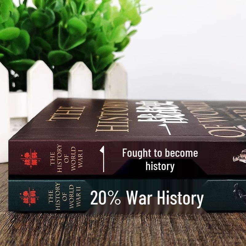 2-Volume Set: Comprehensive Histories of WWI & WWII - Authentic Military Memoirs