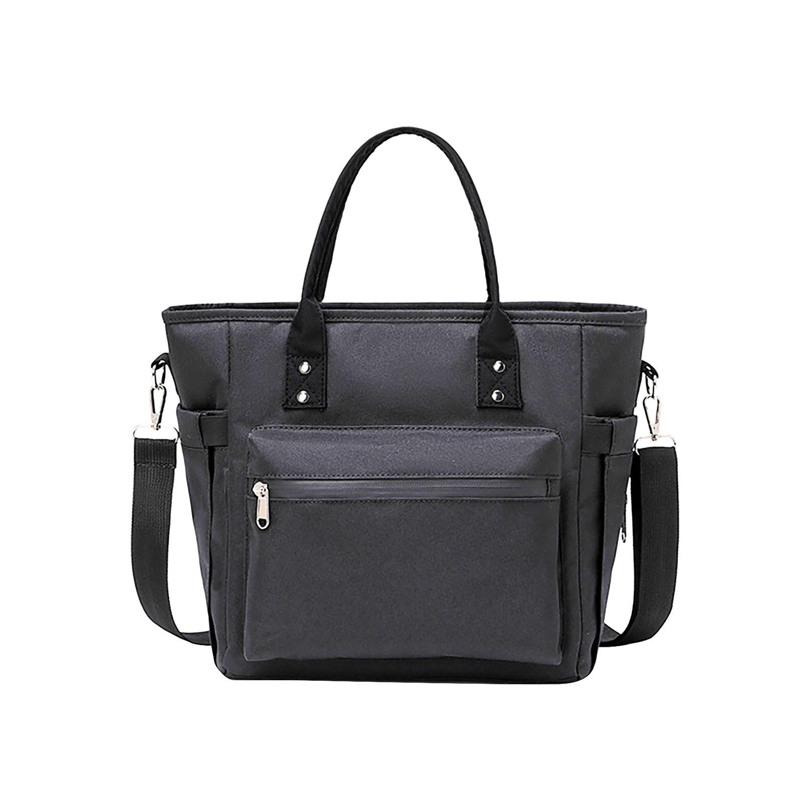 Oxford Cloth Waterproof Fresh Leisure Frosted Zipper Shoulder Portable Lunch Bag 1889₽