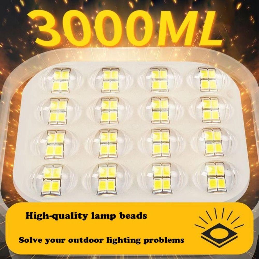 Portable Outdoor Camping Lantern Waterproof Adjustable Led Light Tent Lamp USB Rechargeable Hanging Lamp Night Fishing