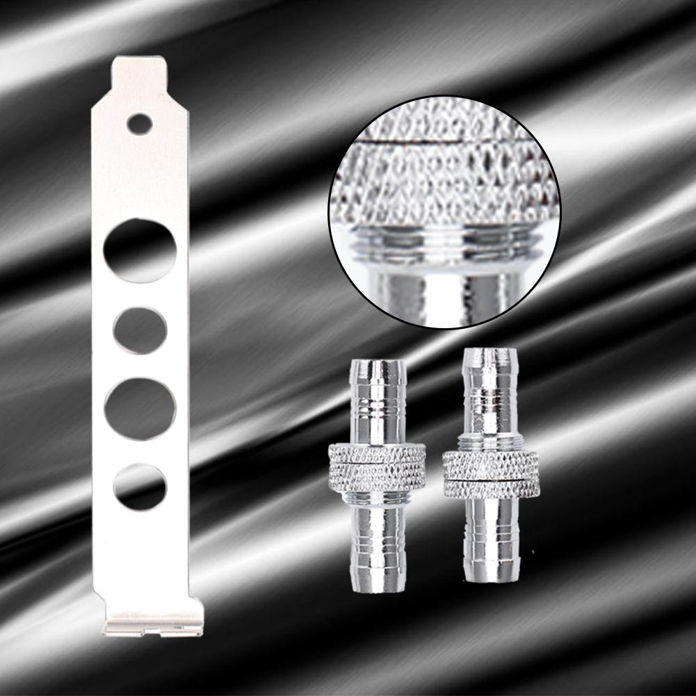 G1 4 Thread Fitting Direct Hose Connection Connector for Computer Water Cooling System(11mm)