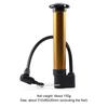 Lightweight Bicycle Tire Inflator Manual Pump for Bike Football Basketball Portable Small Pump Schrader Valve Adapter