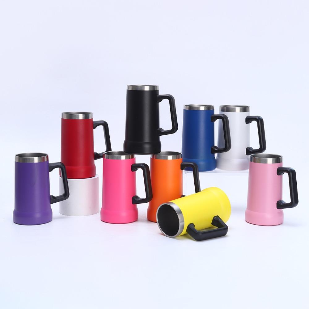 Big Capacity Coffee Tumbler Stainless Steel Insulated Beverage Cup Thermal Drink Mug Summer