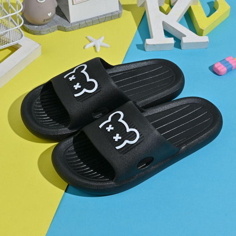 WTEMPO Brand Summer Women's Non-slip Home Mute Soft Bottom Trendy Thick Girls Cute Non-slip Bath Outside Wear Fashion Slippers