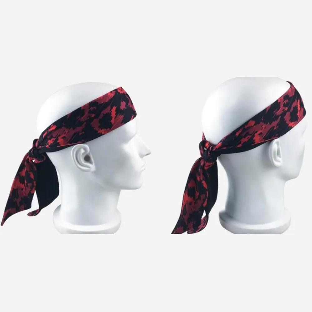 Stretch fabric bandana, comfortable headband, workout headband, fitness BLUE