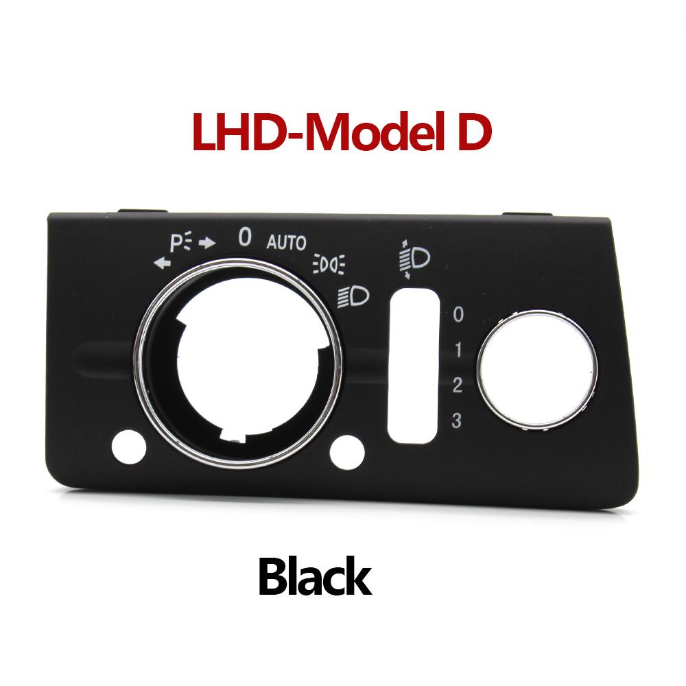 LHD Armaturenbrett Scheinwerferschalter Abdeckung Panel Verkleidung Für Mercedes Benz W211 E-Klasse 320 350 550 2003-2008