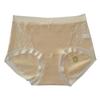 Plus Size High Waist Lace Cotton Extended Crotch Antibacterial Underwear