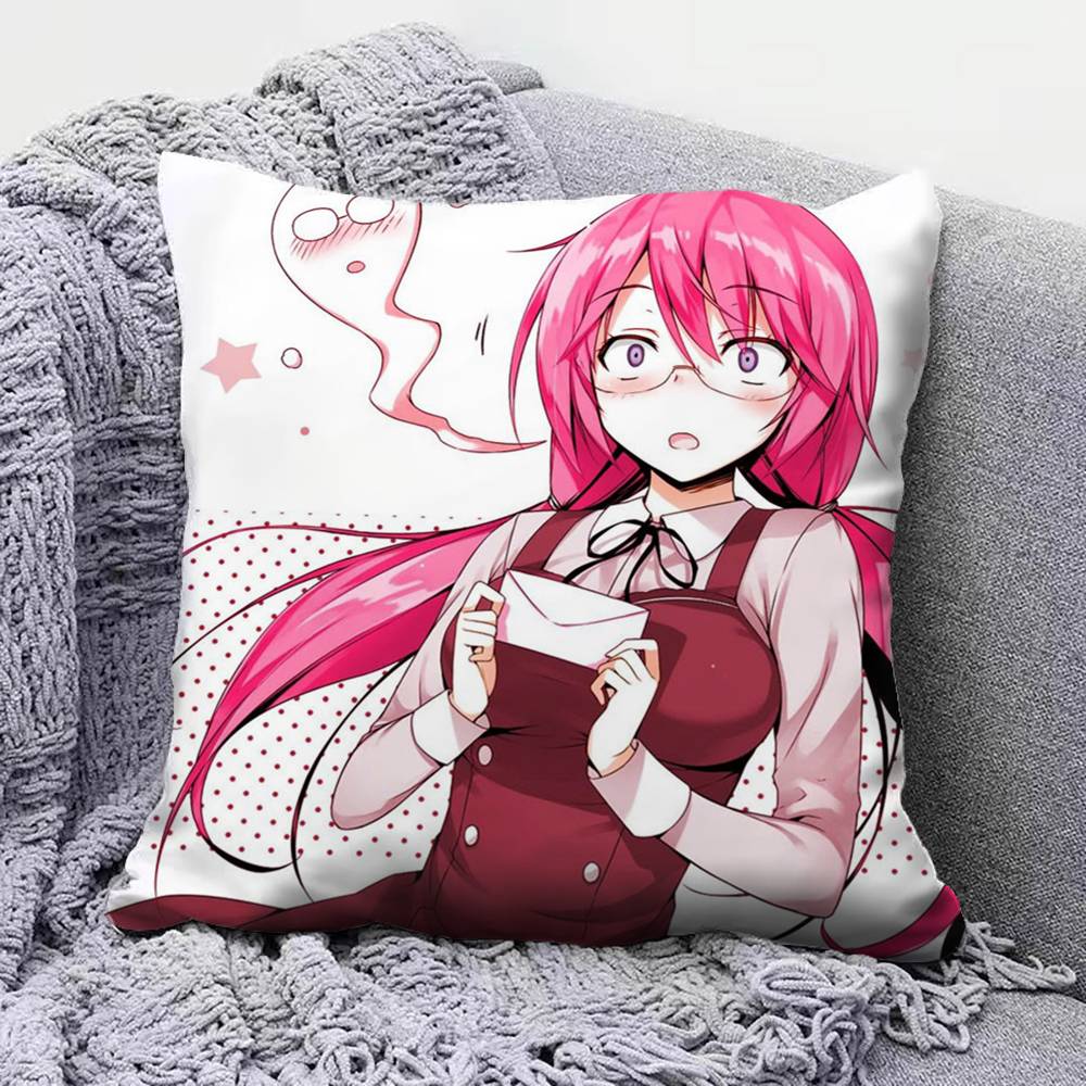 Klasės elito anime mergaitė Pagalvės užvalkalai Namų sofos pagalvės užvalkalai ir Dekoratyviniai individualūs