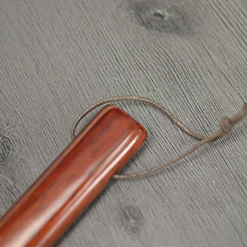 Long wooden shoehorn with stand, Kojiro brown, shoehorn with stand