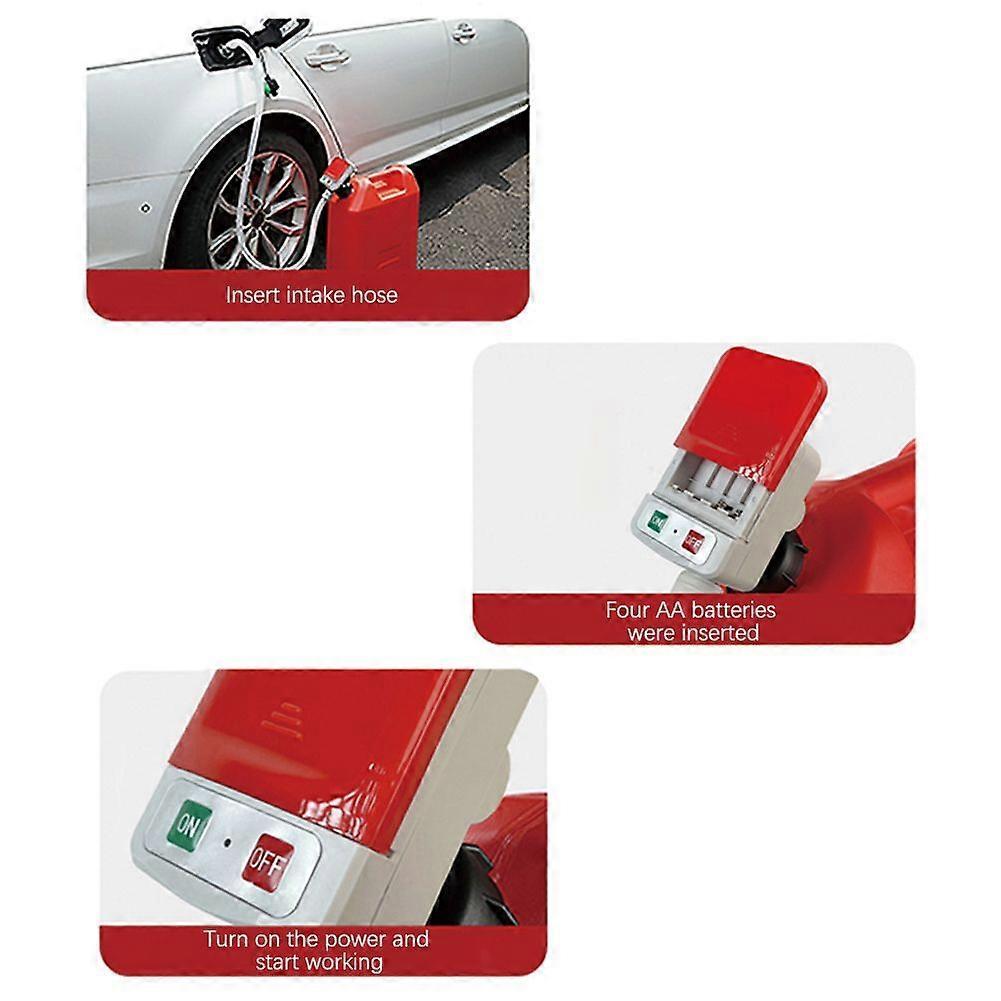 Portable Fuel Transfer Pump Battery Powered Electric Pump for Oil Gasoline Diesel with Flexible Hose