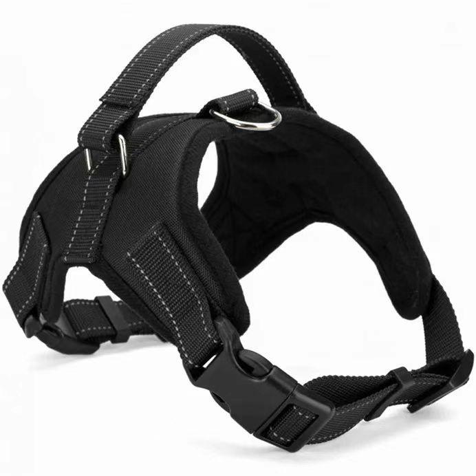 Pet Dog Harness - Adjustable Walking and Traction Rope with Supportive Chest Strap