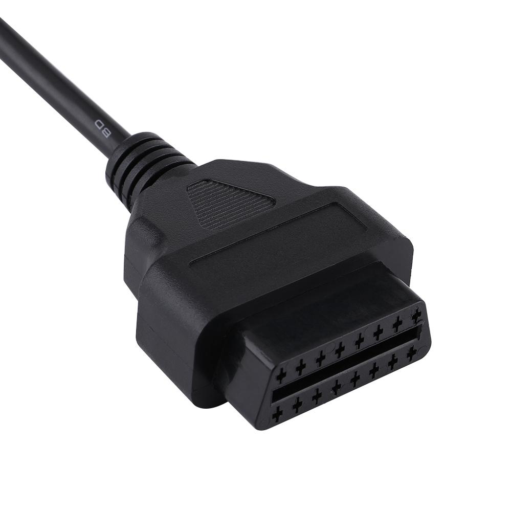 38 Pin To 16 Pin OBD2 Adapter Connector Diagnostic Cable for Mercedes Benz