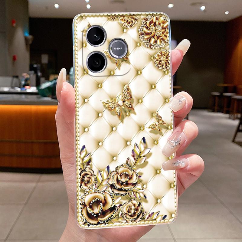 Aesthetic Lucky Colorful Clouds Pattern Phone Case For Honor 600 Lite 5G/500 Smart 5G Clear TPU Soft Casing Anti-scratch Shell