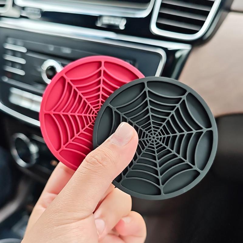 Anti Slide Car Cup Holder Insert Heat Resistant Cup Pad For Various Car Models SUV Universal Vehicle Interior Accessory