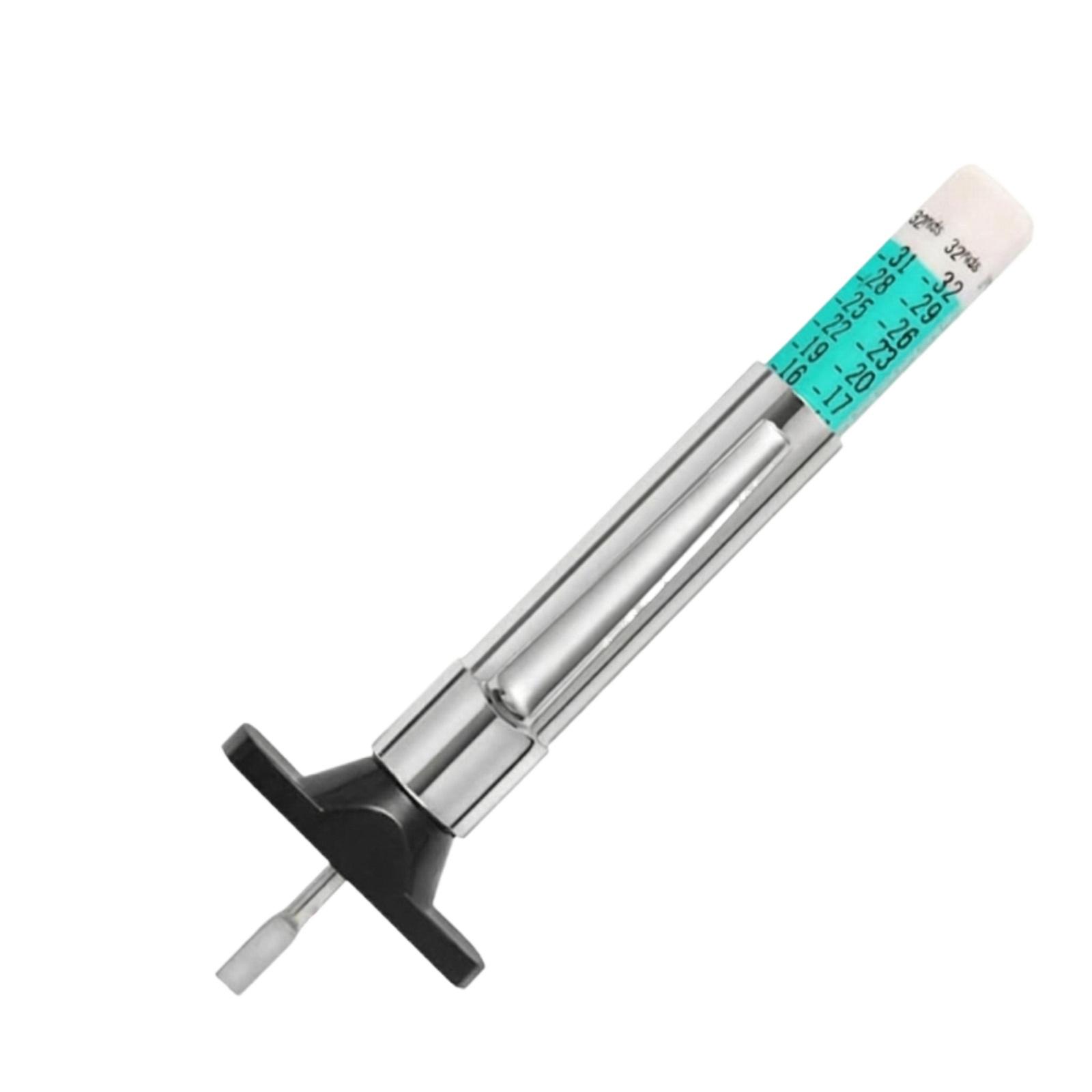 Plastic Graduated Tire Depth Gauge One Size