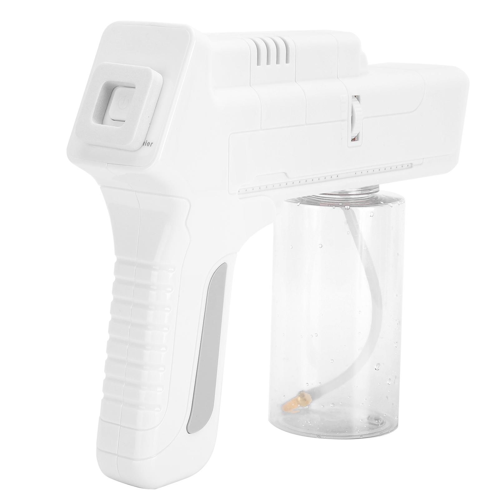 

Ручной нано-распылитель с синим светом, регулируемый беспроводной нано-распылитель для очистки (белый)UK Plug UK Plug