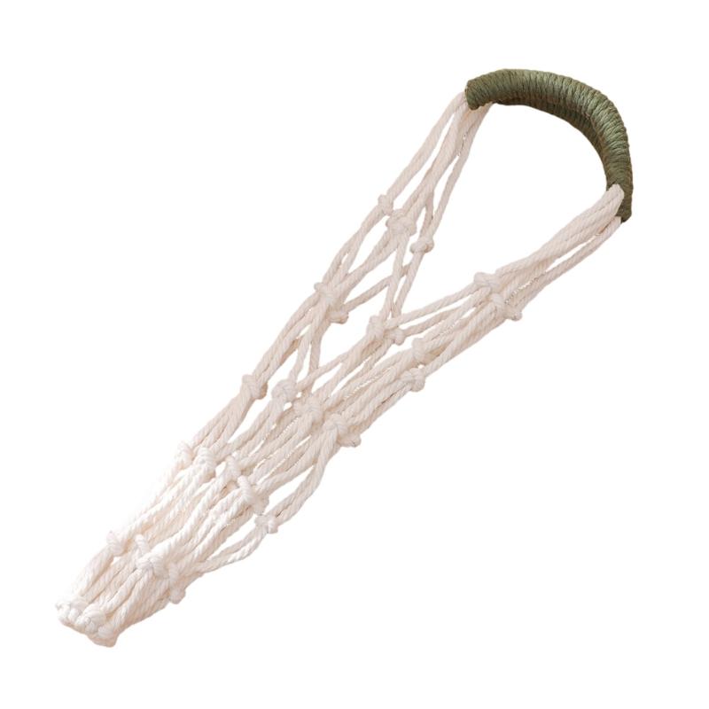 Hand-Woven Bottle Holder Cup Sleeve Handmade Drink Container Sleeve Suitable For Hiking Camping And School