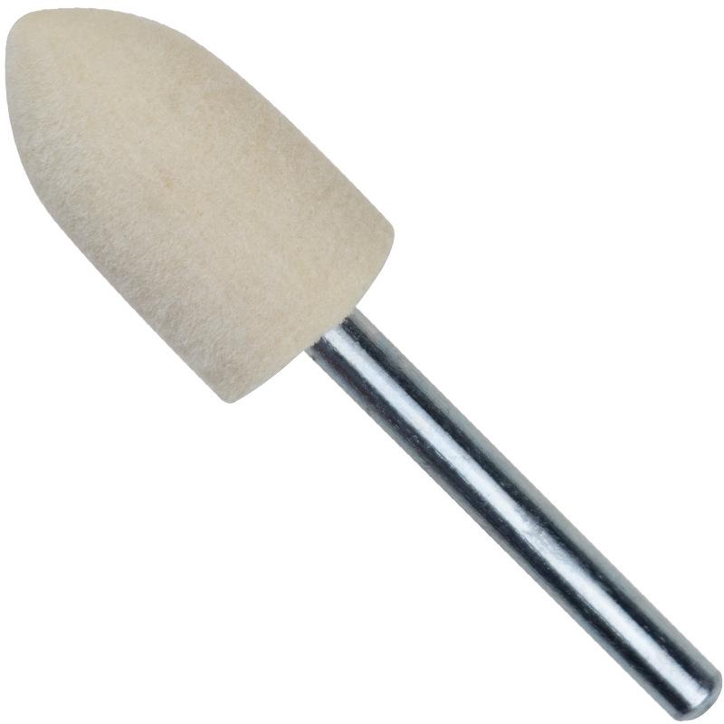 Wool Polishing and Grinding Head for Metal, Gemstone, Glass, and Jade