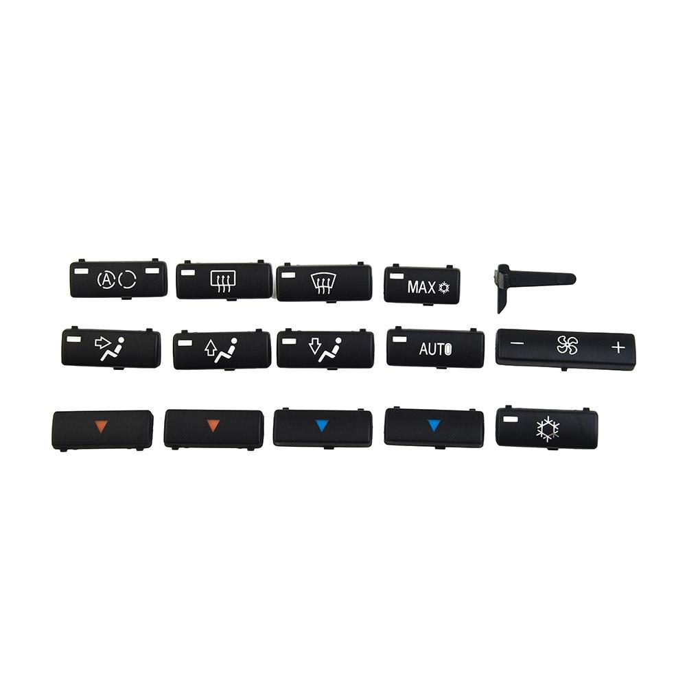 Switch Ac climate control Button For BMW X5/E53 E39 Interior 14pcs Set