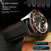 Fiber Nylon Leather Watchband For Tudor Mido Tag Heuer Citizen Seiko Huawei Male Canvas Watch Strap Waterproof 20 21mm 22mm 23mm