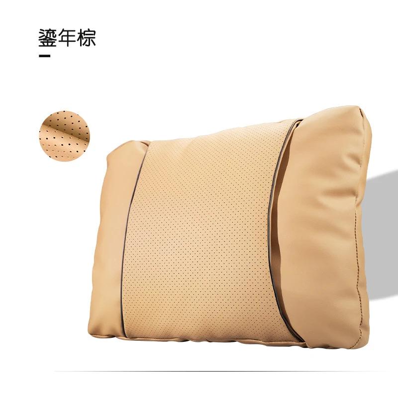 Car Headrest Comfortable Anti-fatigue Lumbar Cushion Suitable for Mercedes-Benz Seats Tesla Maybach BMW Interior Accessories New