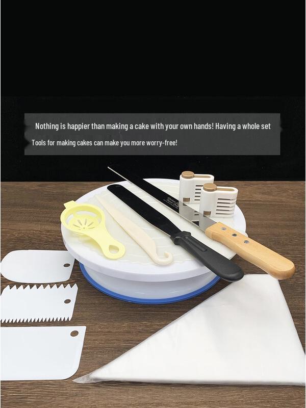 Plastic Cake Decorating Turntable
