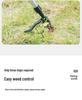 Long-Handle Foot-Operated Weeding Shovel & Hook