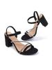 22 Frühling und Sommer neue dicke Sohle Schnalle Fischmaul Strass Premium Freizeit Strand Sandalen