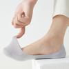 1 Pairs Women's Summer Thin Boat Socks Shallow Mouth Sponge Decompression High Heels Non-slip Can Not Fall Off The Invisible Socks