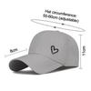 UV Protection Quick Dry Hat Embroidered Hearts Sports Cap New Ponytail Cap  Men