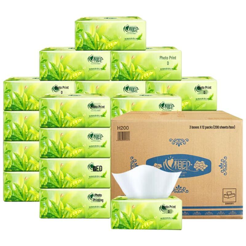 Hearttex Tea Talk Classic Light Tea Scent Facial Tissues