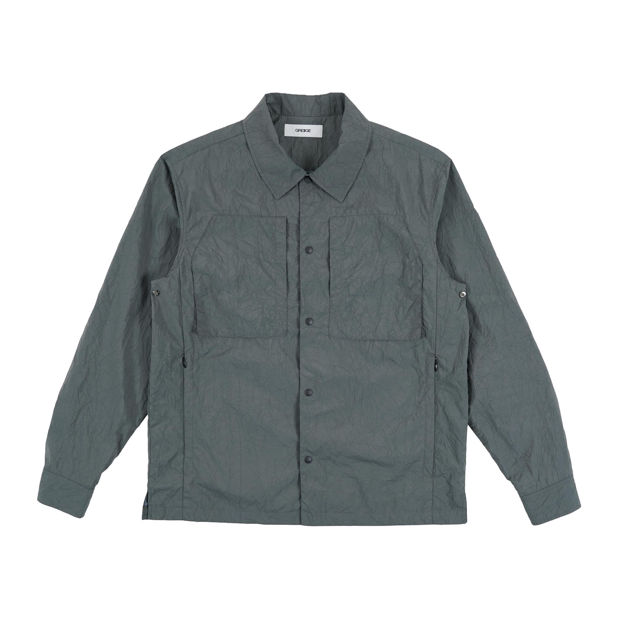Grage Sage Grey Crease Overshirt Sage Grey/1