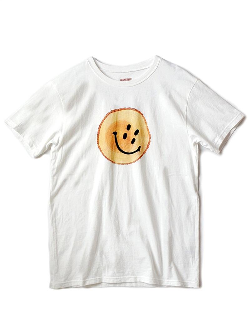 

Кольцо-пень Принт «Улыбающееся лицо с четырьмя глазами» Повседневная парная футболка с коротким рукавом для мужчин и женщин Модная повседневная футболка с принтом и коротким рукавом 4XL