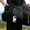 3-in-1 Keychain, Equipped with A Liquid Free Thermometer, Reliable Compass, and Magnifying Glass Suitable for Travel and Camping