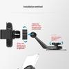 Quick-Install 360 Degree Swivel Car Phone Holder with Gravity Lock System for Convenience