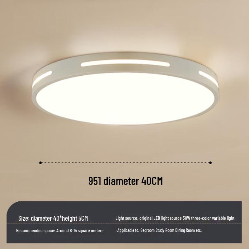 NuFeng Modern Round Full Spectrum Ceiling Light