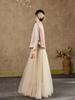 Winter High-End Embroidered Wool Coat & Vest Set for Women - NX007